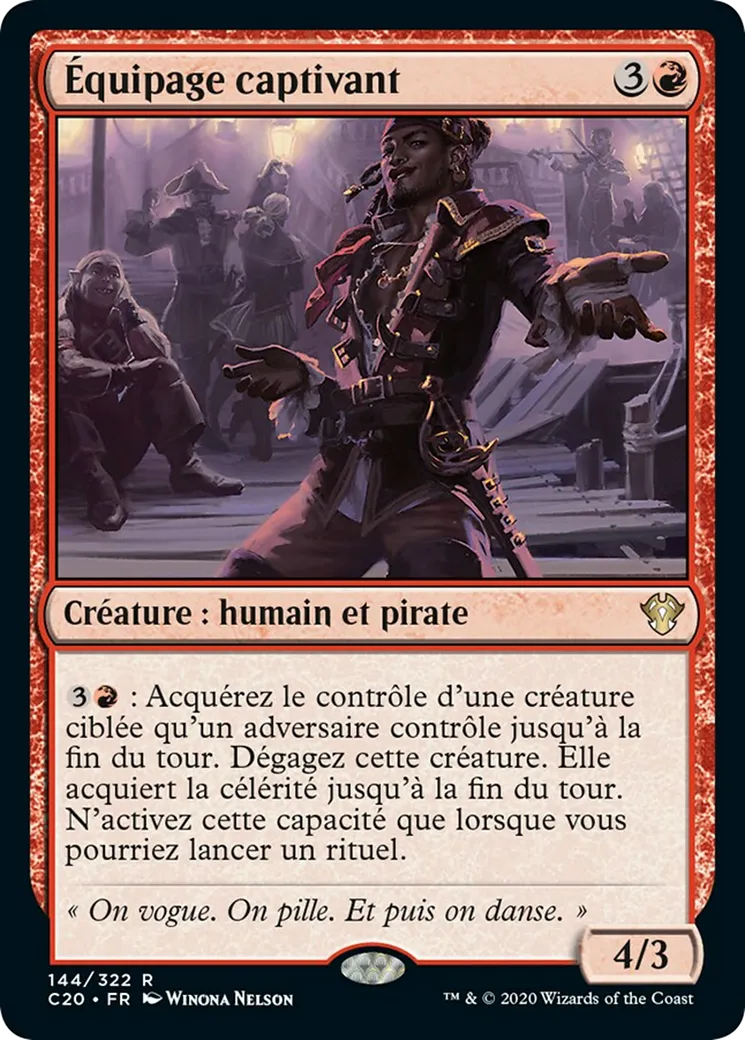 Équipage captivant — Commander 2020 — Magic: The Gathering