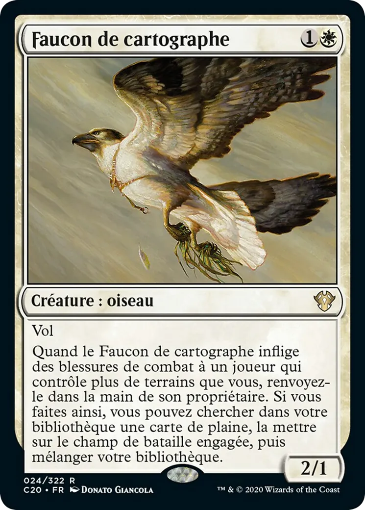 Faucon de cartographe — Commander 2020 — Magic: The Gathering