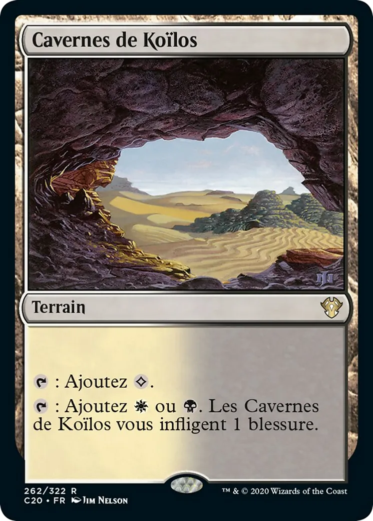 Cavernes de Koïlos — Commander 2020 — Magic: The Gathering