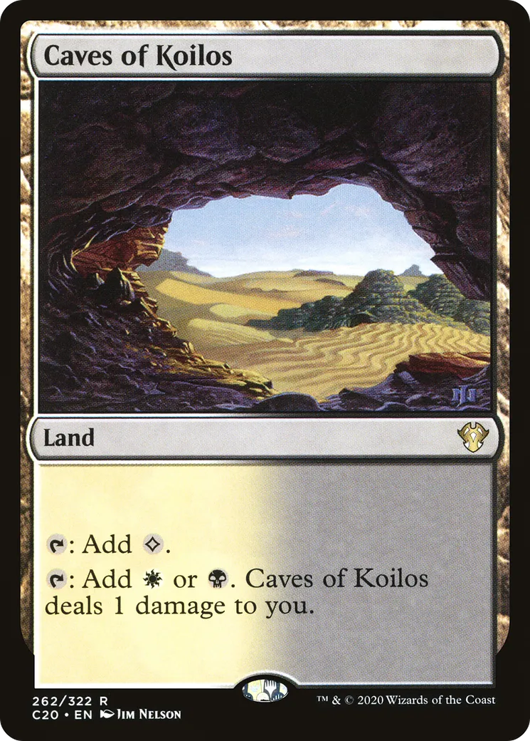 Caves of Koilos — Commander 2020 — Magic: The Gathering