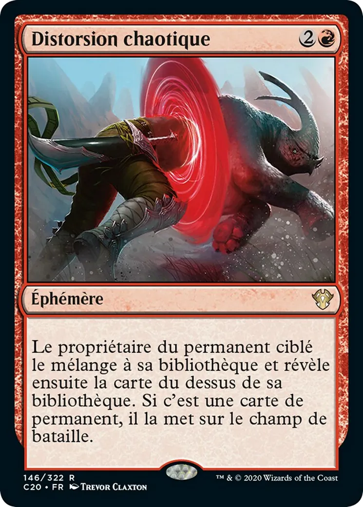 Distorsion chaotique — Commander 2020 — Magic: The Gathering