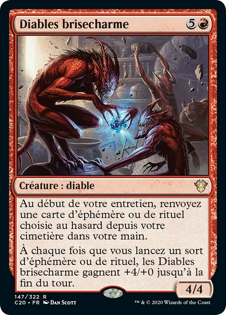 Diables brisecharme — Commander 2020 — Magic: The Gathering