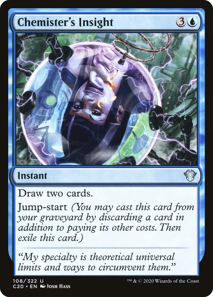 Perspicacité du chimiste — Commander 2020 — Magic: The Gathering