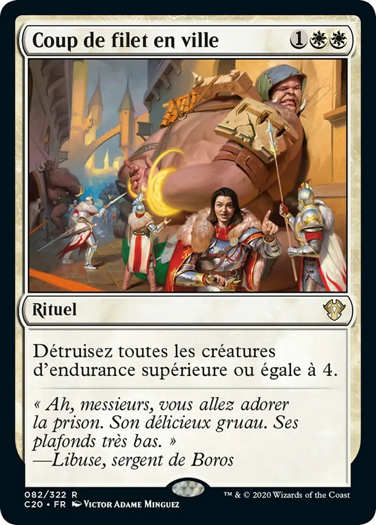 Coup de filet en ville — Commander 2020 — Magic: The Gathering
