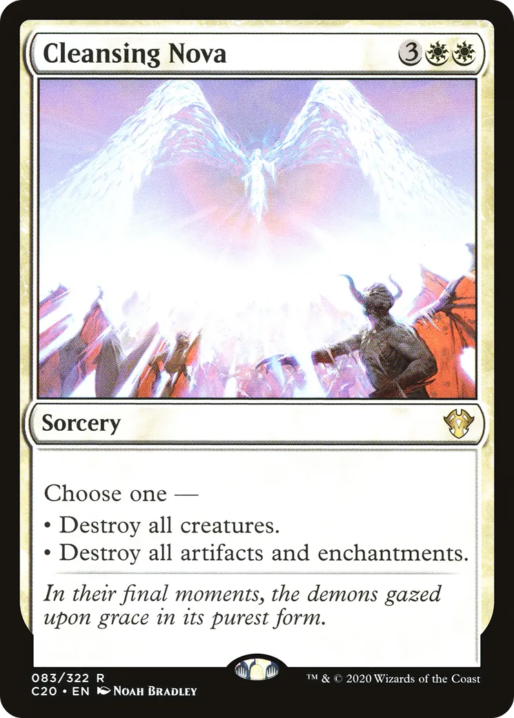 Nova purificatrice — Commander 2020 — Magic: The Gathering