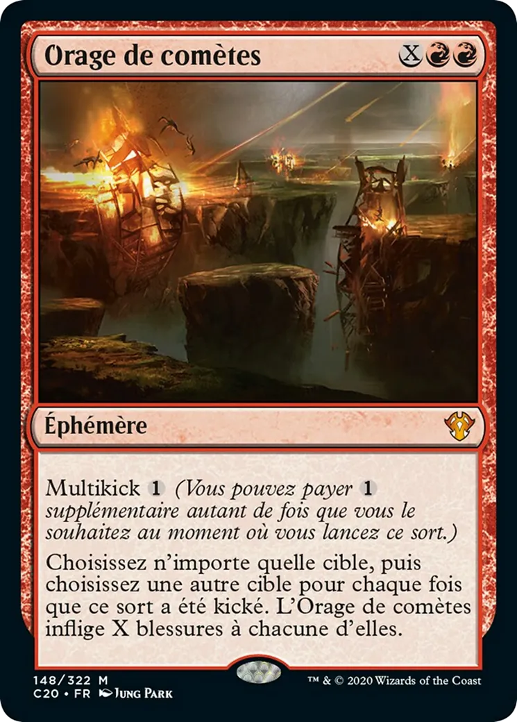 Orage de comètes — Commander 2020 — Magic: The Gathering