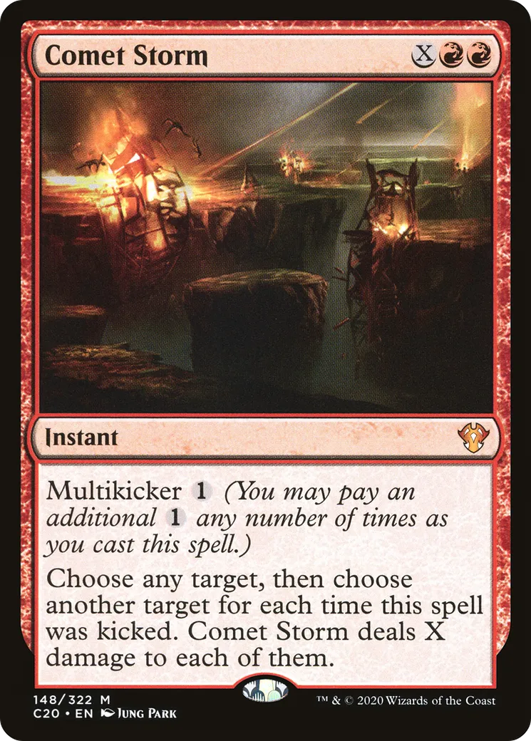 Comet Storm — Commander 2020 — Magic: The Gathering