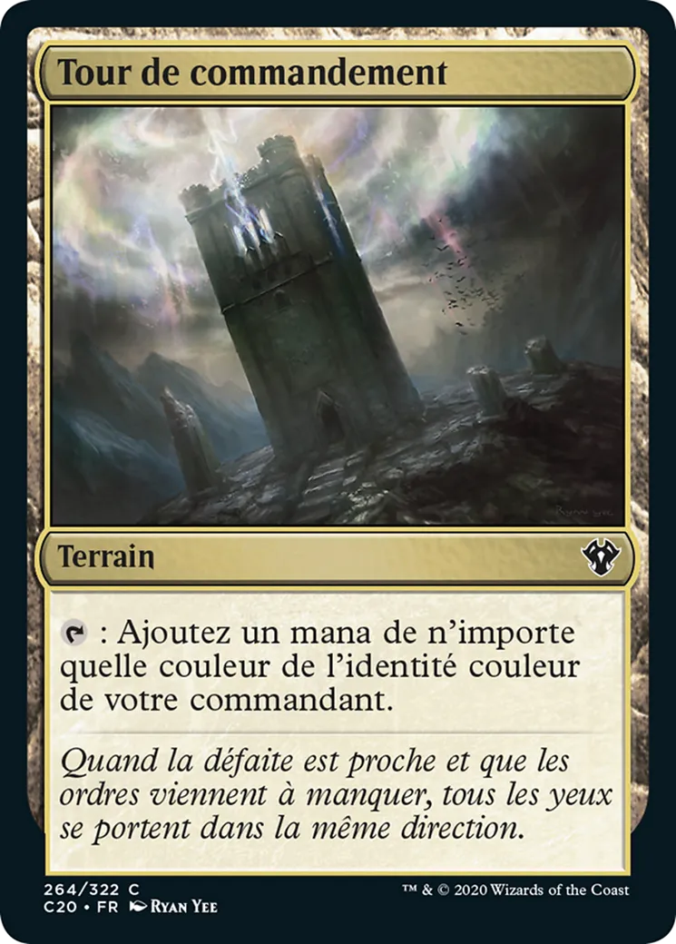 Tour de commandement — Commander 2020 — Magic: The Gathering