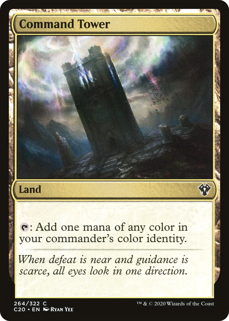 Command Tower — Commander 2020 — Magic: The Gathering
