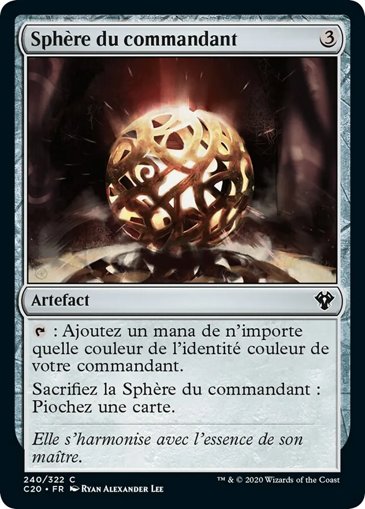 Sphère du commandant from Commander 2020 - Magic: The Gathering