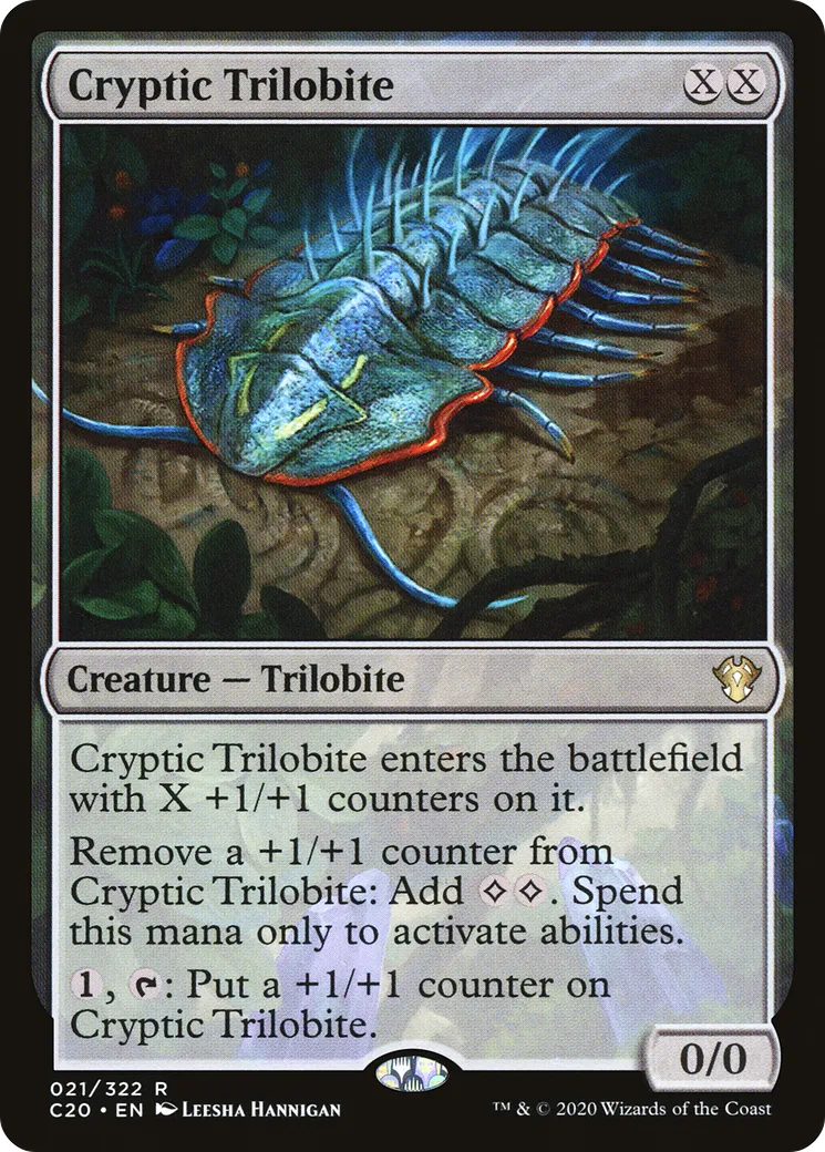 Cryptic Trilobite — Commander 2020 — Magic: The Gathering