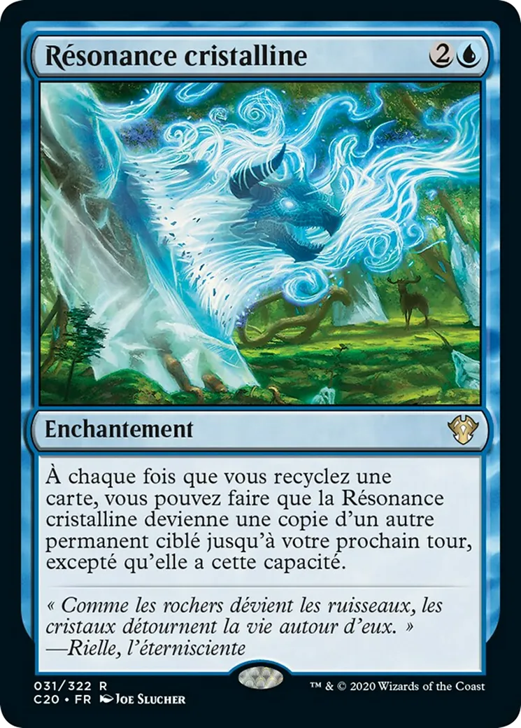 Résonance cristalline — Commander 2020 — Magic: The Gathering