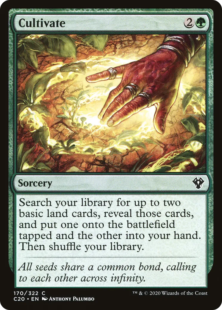 Cultivate — Commander 2020 — Magic: The Gathering