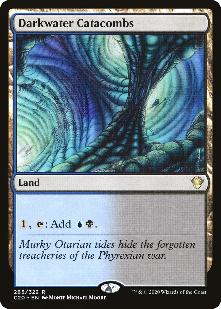 Darkwater Catacombs — Commander 2020 — Magic: The Gathering