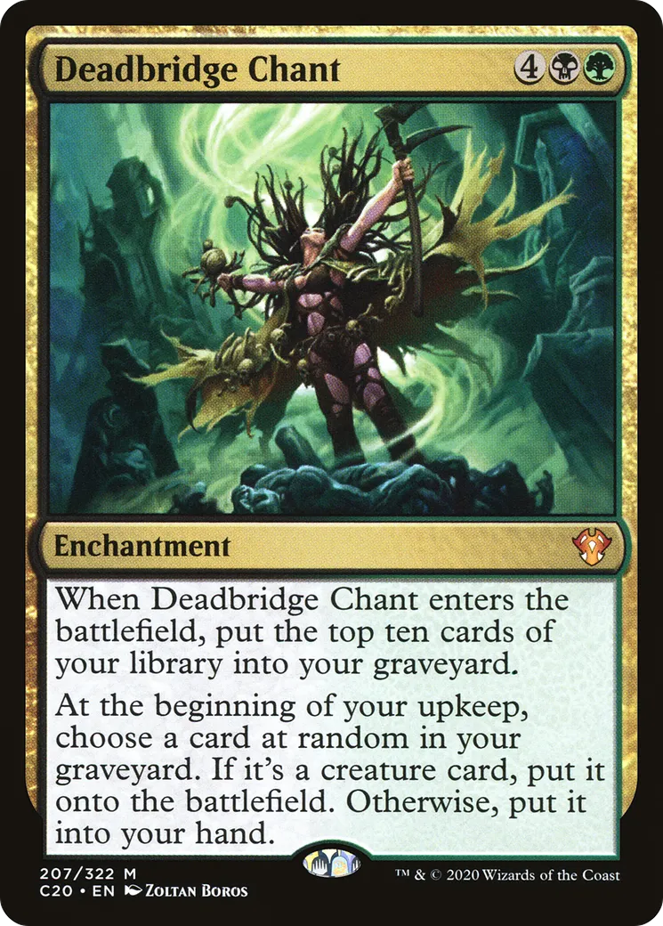 Chant de Mortepont — Commander 2020 — Magic: The Gathering