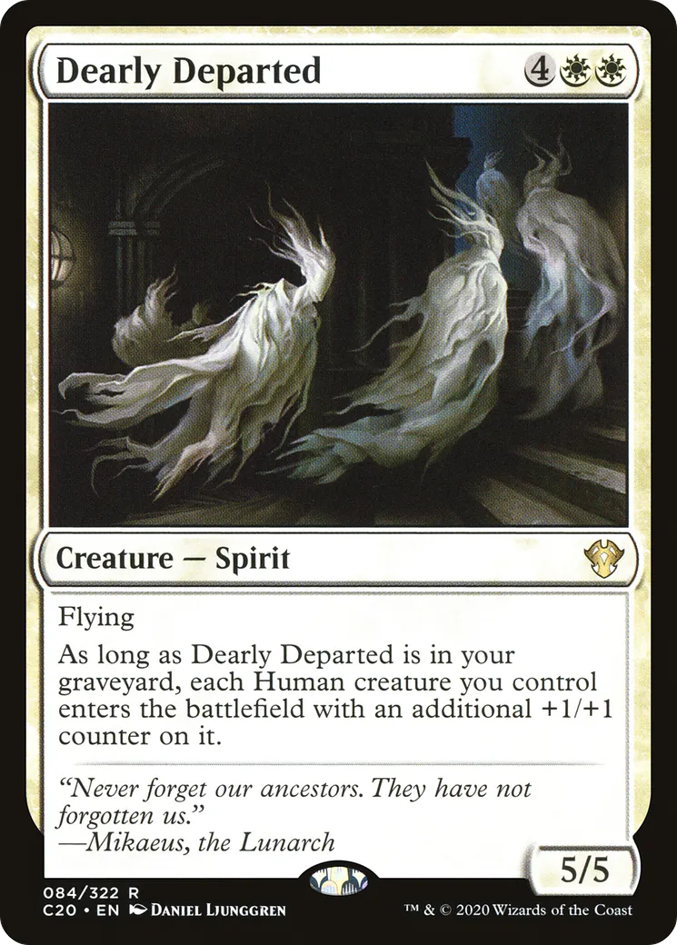 Dearly Departed — Commander 2020 — Magic: The Gathering