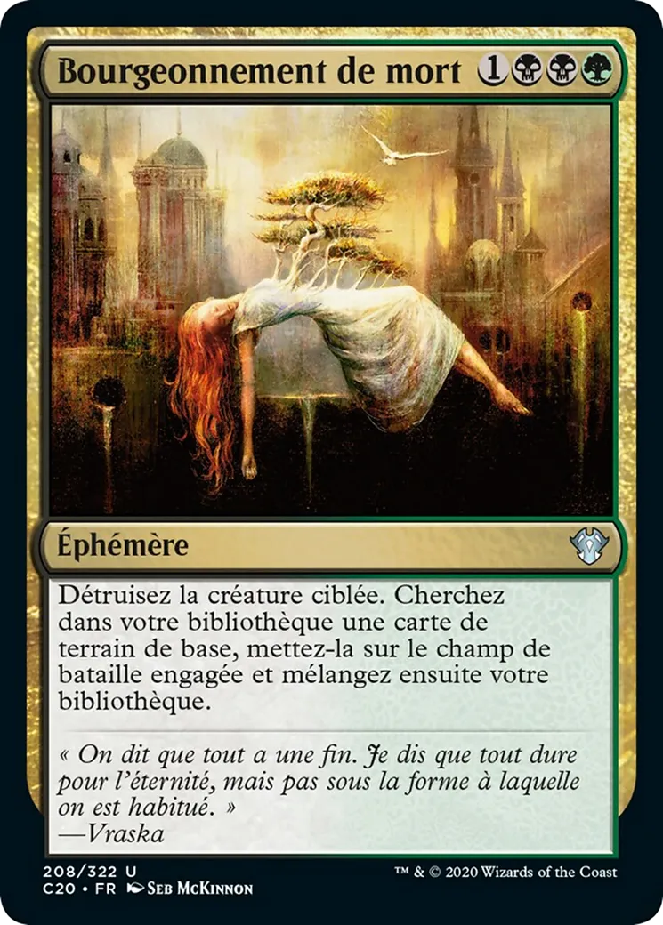 Bourgeonnement de mort — Commander 2020 — Magic: The Gathering