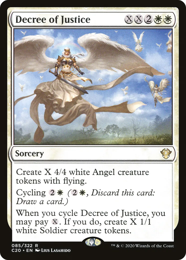 Decree of Justice — Commander 2020 — Magic: The Gathering