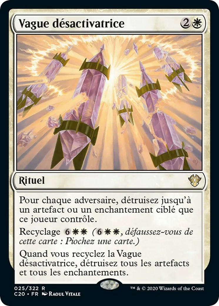 Vague désactivatrice — Commander 2020 — Magic: The Gathering