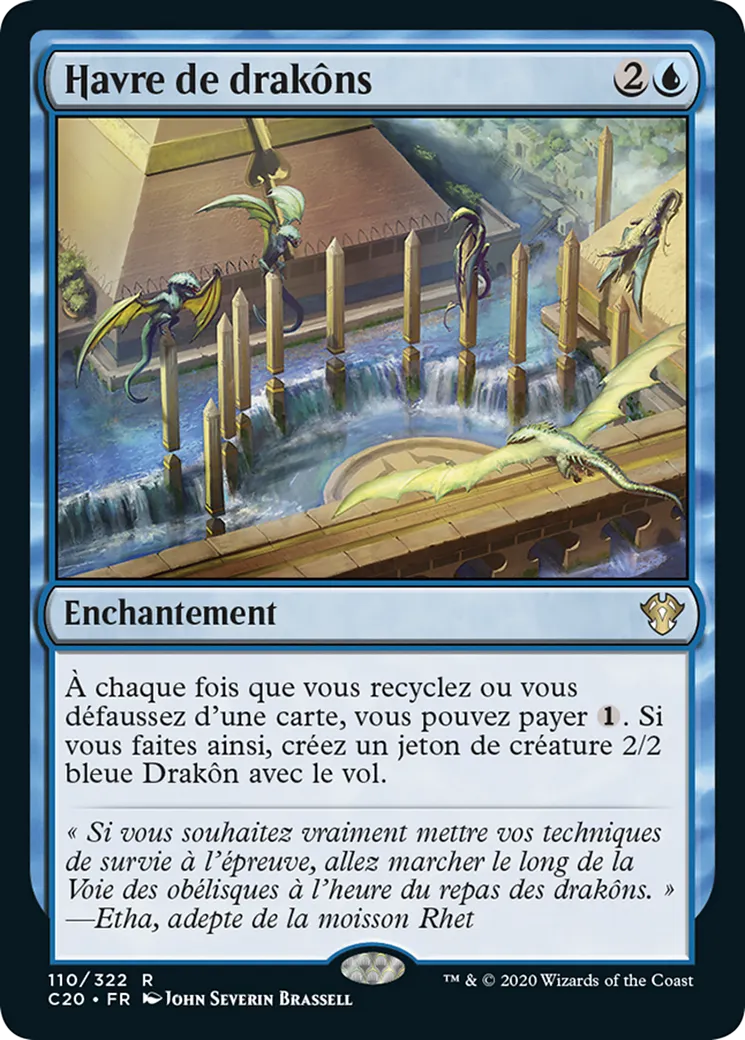 Havre de drakôns — Commander 2020 — Magic: The Gathering