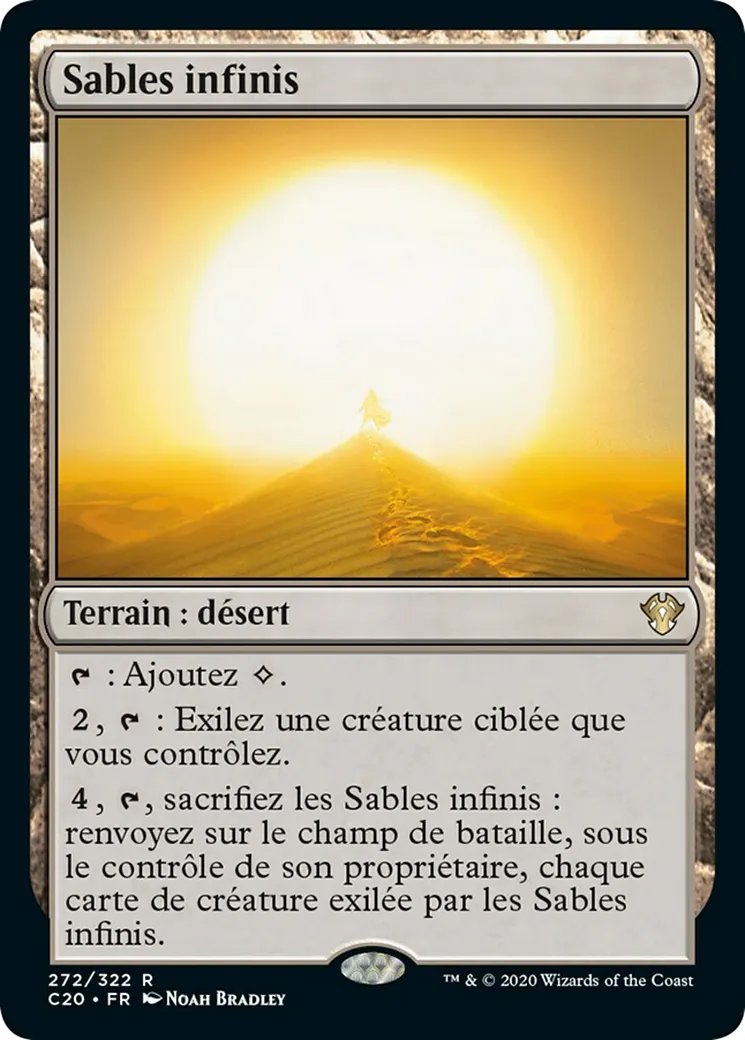 Sables infinis — Commander 2020 — Magic: The Gathering
