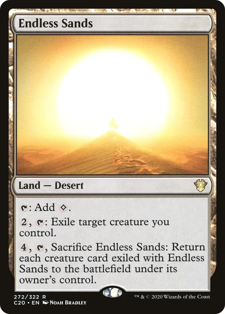 Endless Sands — Commander 2020 — Magic: The Gathering