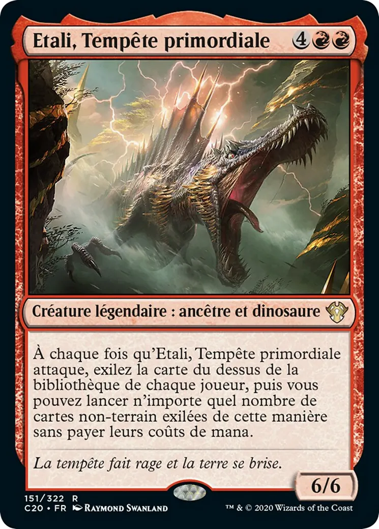 Etali, Tempête primordiale — Commander 2020 — Magic: The Gathering