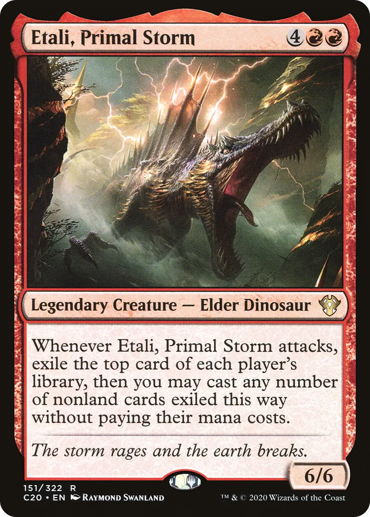 Etali, Primal Storm — Commander 2020 — Magic: The Gathering