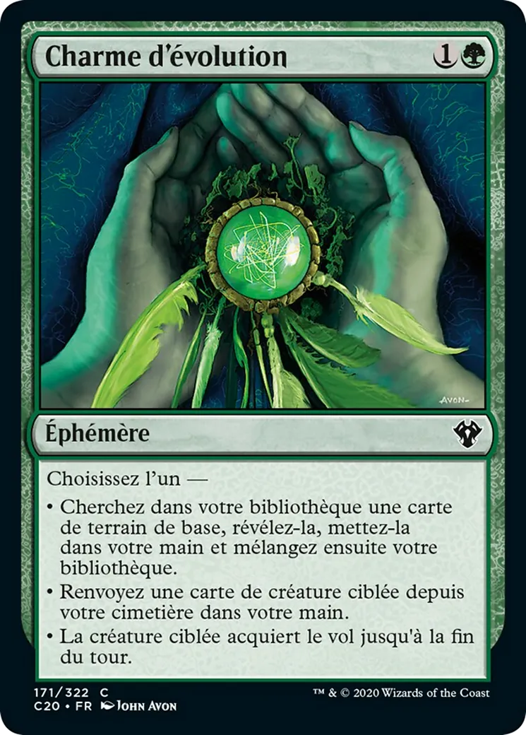 Charme d'évolution from Commander 2020 - Magic: The Gathering