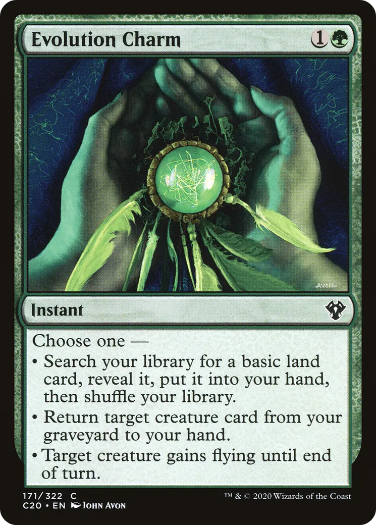 Charme d'évolution — Commander 2020 — Magic: The Gathering