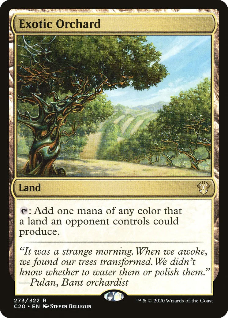Exotic Orchard — Commander 2020 — Magic: The Gathering
