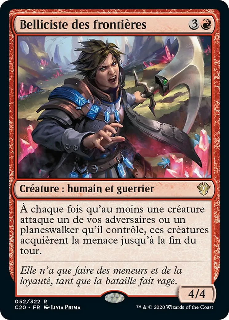 Belliciste des frontières — Commander 2020 — Magic: The Gathering