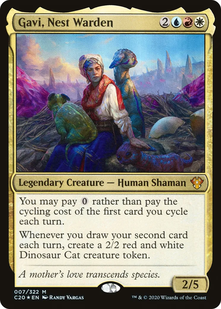 Gavi, Nest Warden from Commander 2020 - Magic: The Gathering
