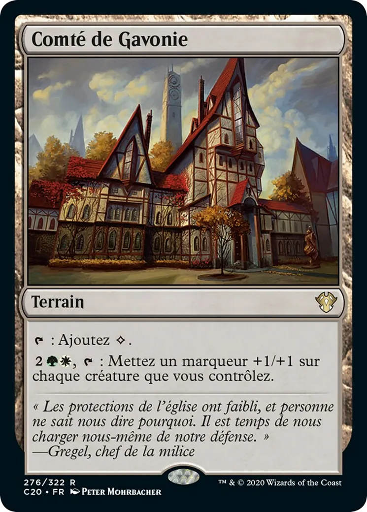 Comté de Gavonie — Commander 2020 — Magic: The Gathering