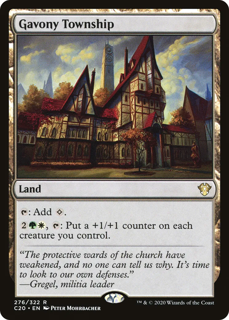 Gavony Township — Commander 2020 — Magic: The Gathering