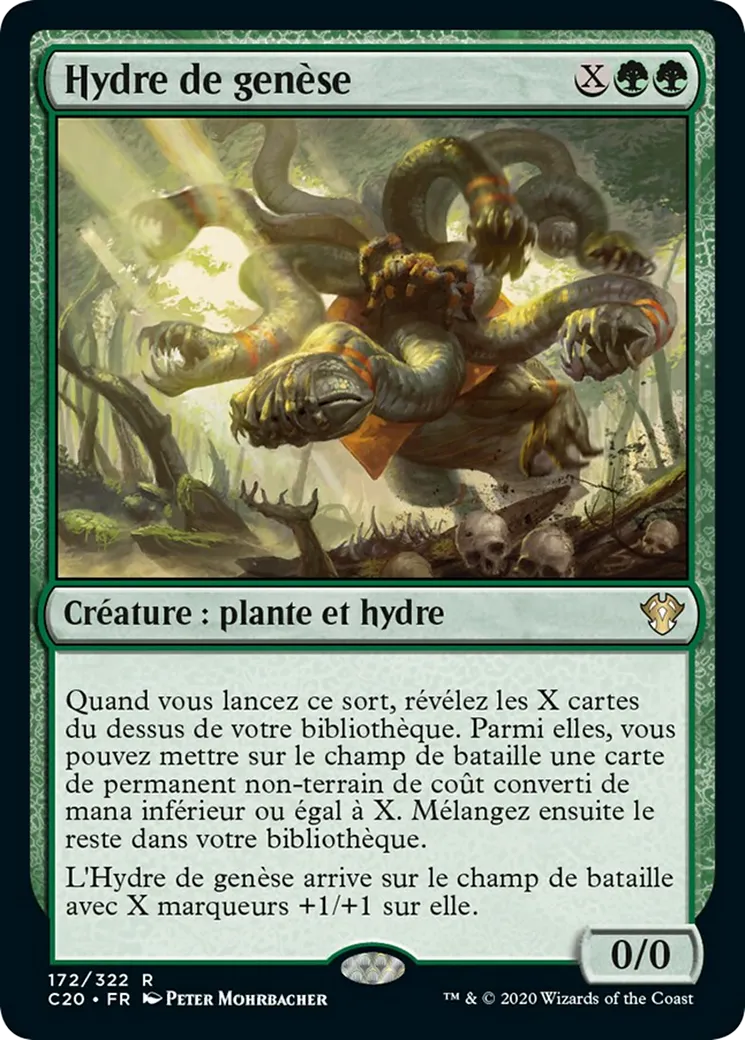 Hydre de genèse — Commander 2020 — Magic: The Gathering