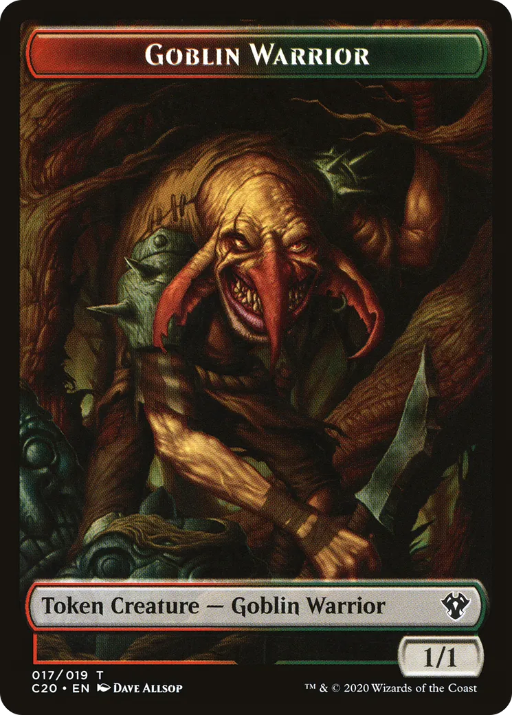 Goblin Warrior — Commander 2020 — Magic: The Gathering