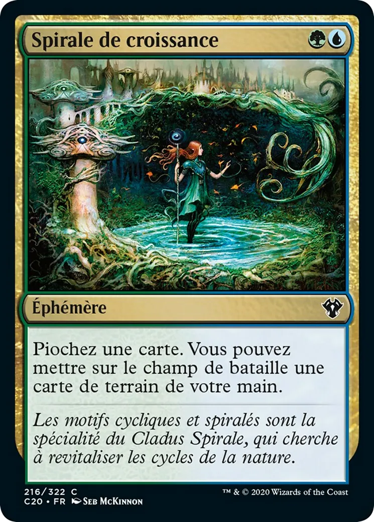 Spirale de croissance from Commander 2020 - Magic: The Gathering