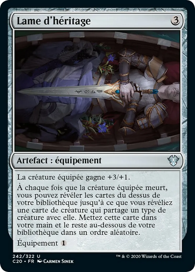 Lame d'héritage — Commander 2020 — Magic: The Gathering