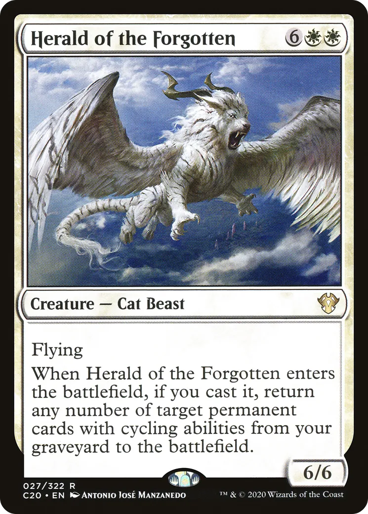 Herald of the Forgotten — Commander 2020 — Magic: The Gathering