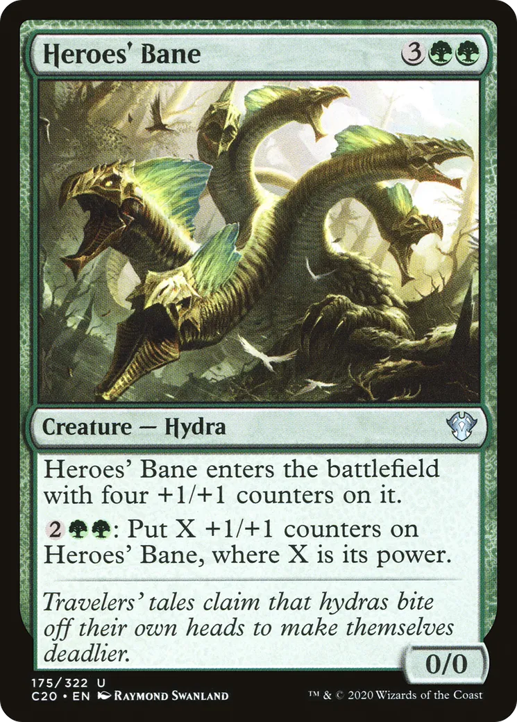 Heroes' Bane — Commander 2020 — Magic: The Gathering