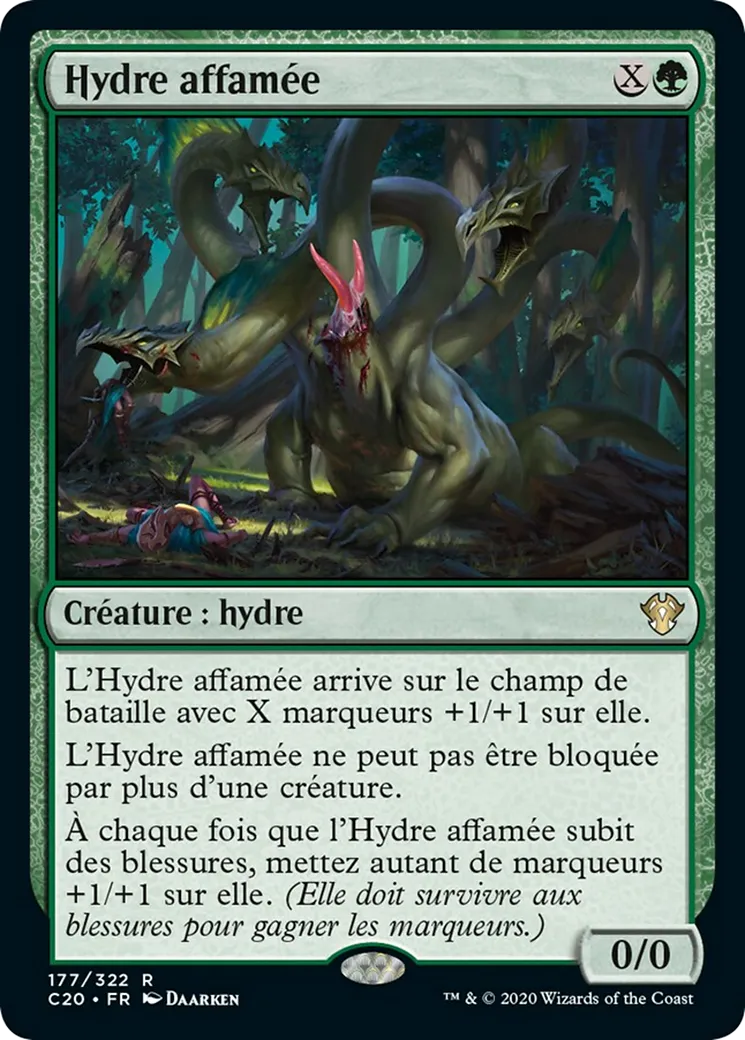 Hydre affamée — Commander 2020 — Magic: The Gathering