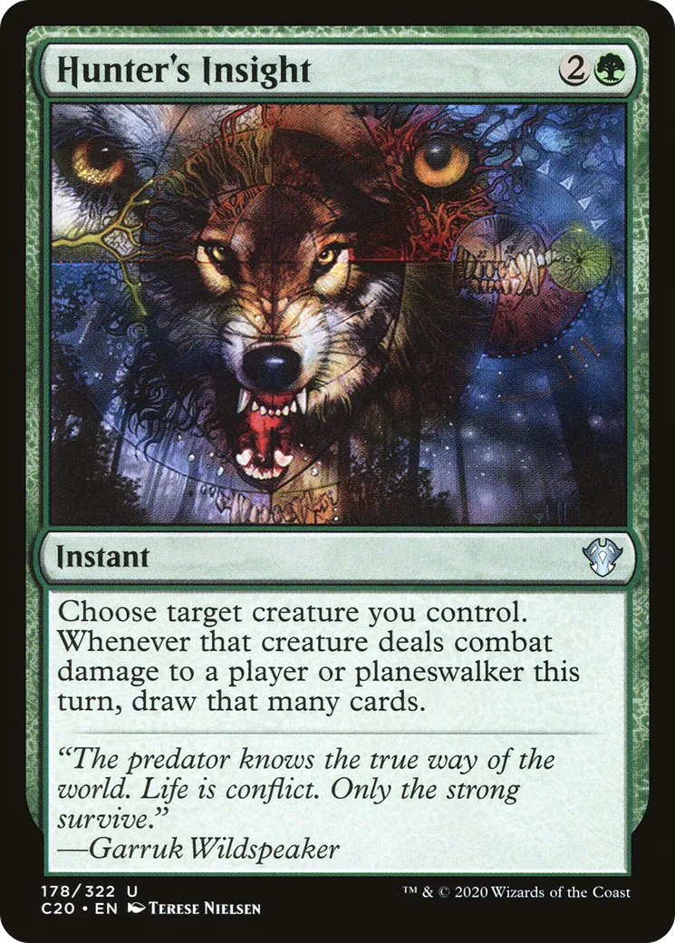 Hunter's Insight — Commander 2020 — Magic: The Gathering