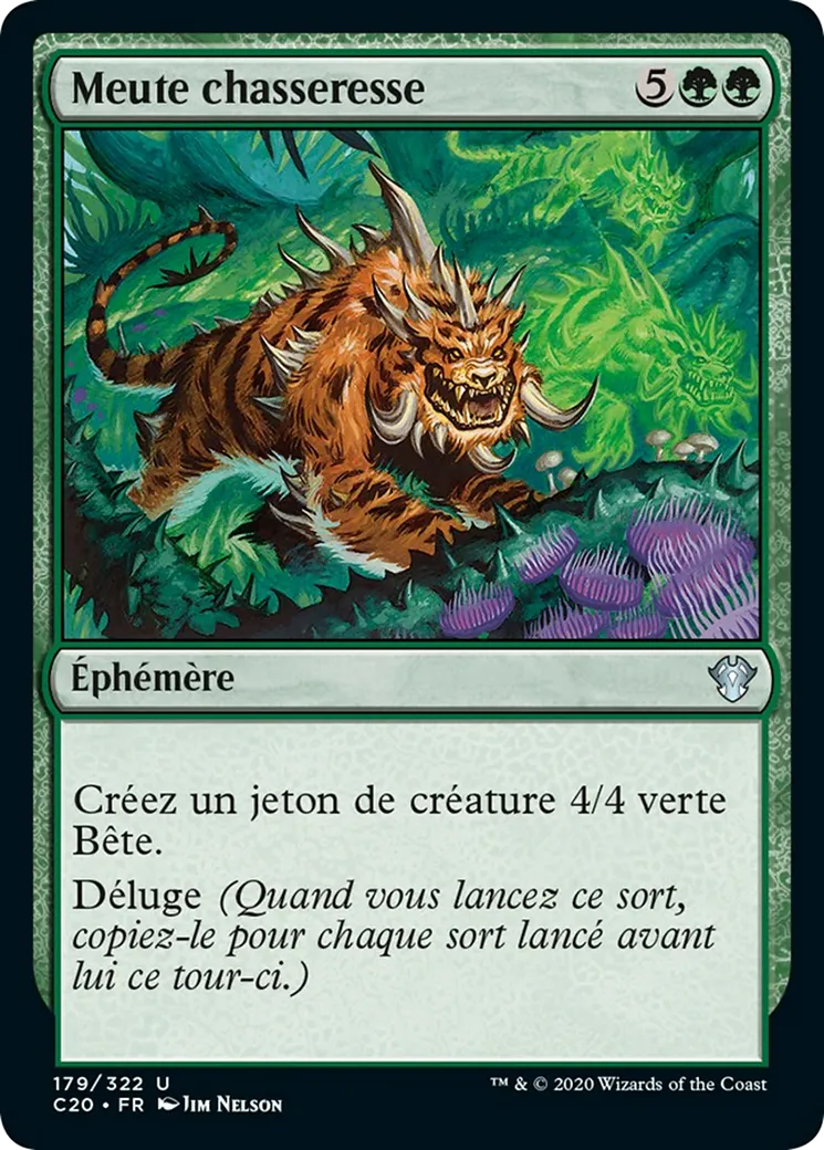 Meute chasseresse — Commander 2020 — Magic: The Gathering