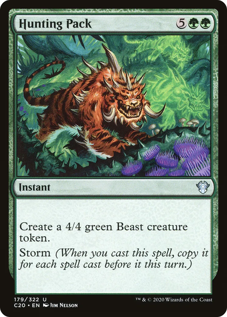 Hunting Pack from Commander 2020 - Magic: The Gathering
