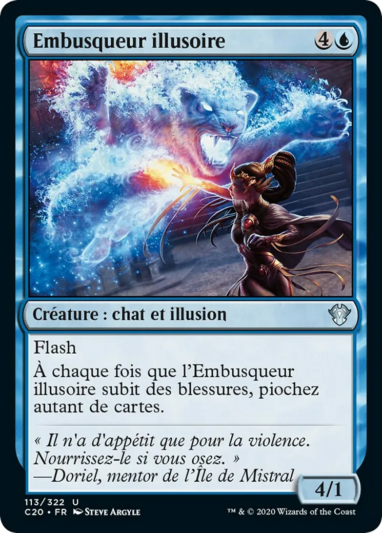 Embusqueur illusoire — Commander 2020 — Magic: The Gathering