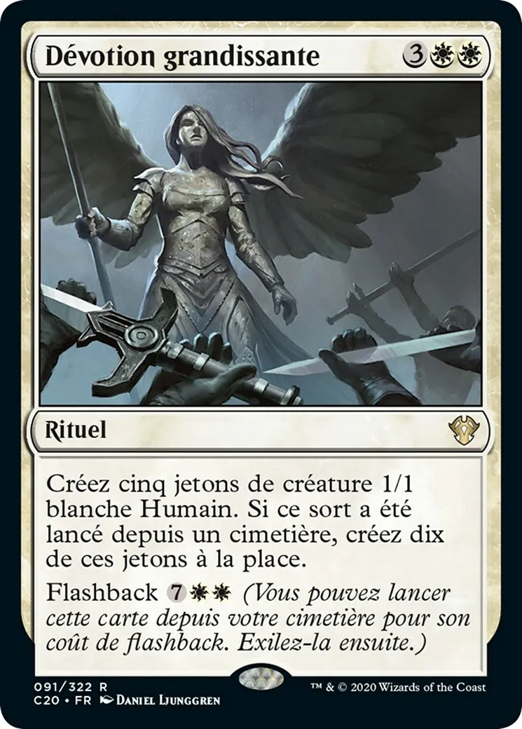 Dévotion grandissante — Commander 2020 — Magic: The Gathering