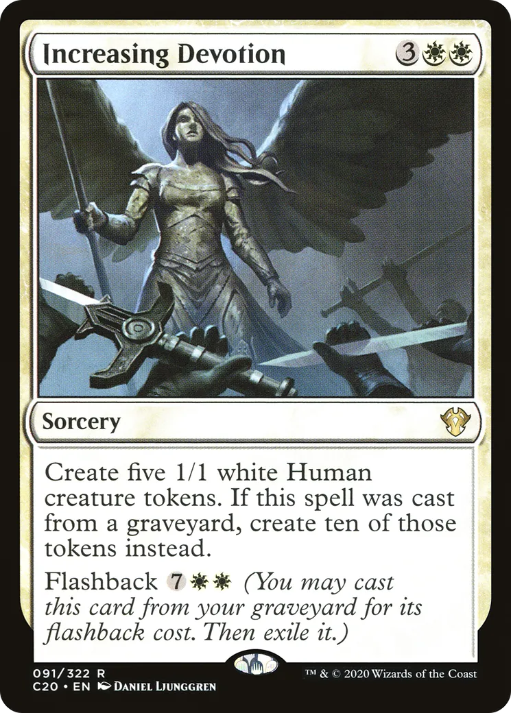 Dévotion grandissante — Commander 2020 — Magic: The Gathering