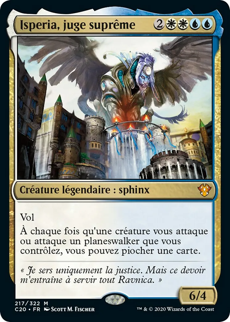 Isperia, juge suprême — Commander 2020 — Magic: The Gathering