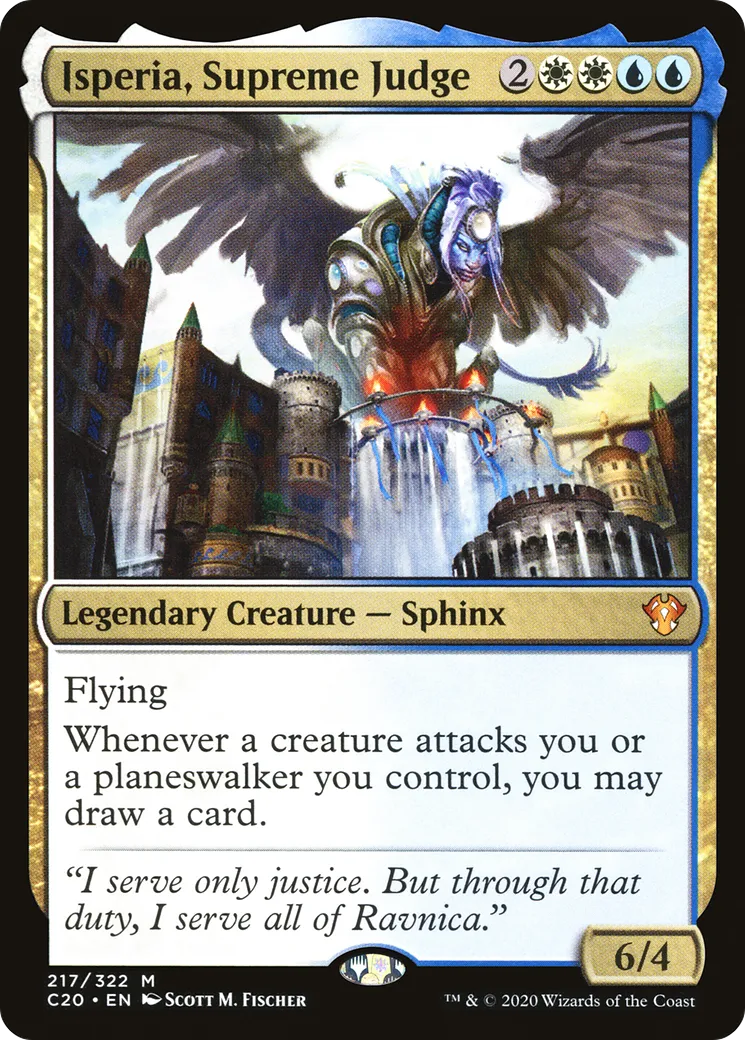 Isperia, juge suprême — Commander 2020 — Magic: The Gathering